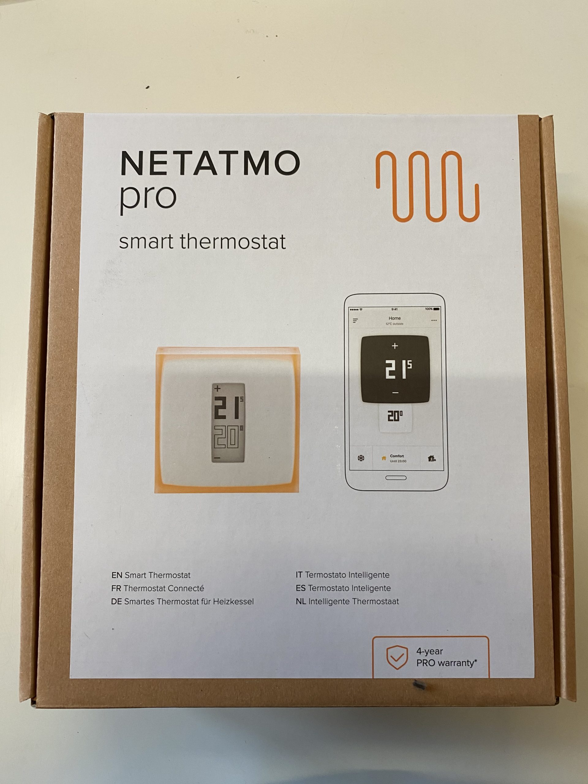 Netatmo Thermostat Connecté - pièces chauffage